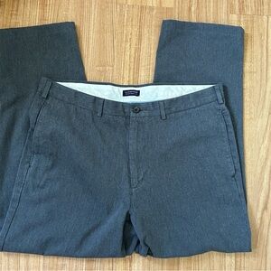 Lands' End Gray Chinos Classic Cotton Blend Sz 38x29